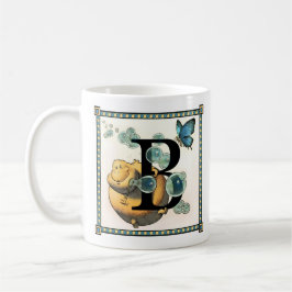 Caneca de Blug Letterblock - caracterizando a
