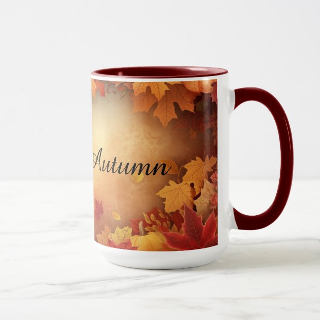 Caneca Dê boas-vindas ao Outono (Direita)