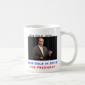 Caneca de Bob Dole em 2012