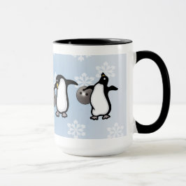 Caneca de Boliche de Pinguim