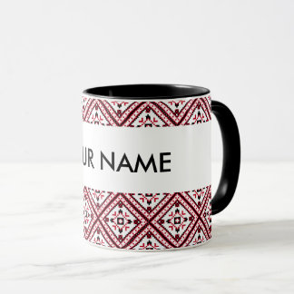 Caneca de Bordado Ucraniano Vyshyvanka
