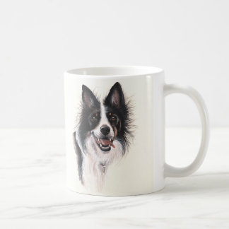 Caneca de border collie com do "texto do melhor