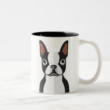 Caneca de Boston Terrier