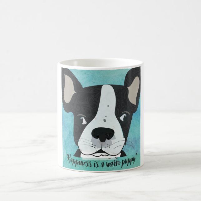 Caneca de Boston Terrier (Centro)
