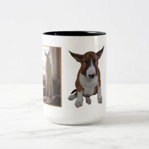 Caneca de bull terrier do inglês