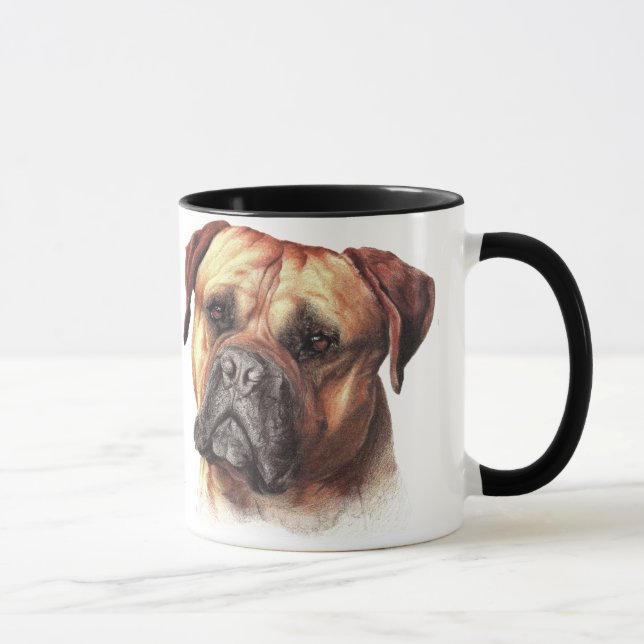 Caneca de Bullmastiff (Direita)