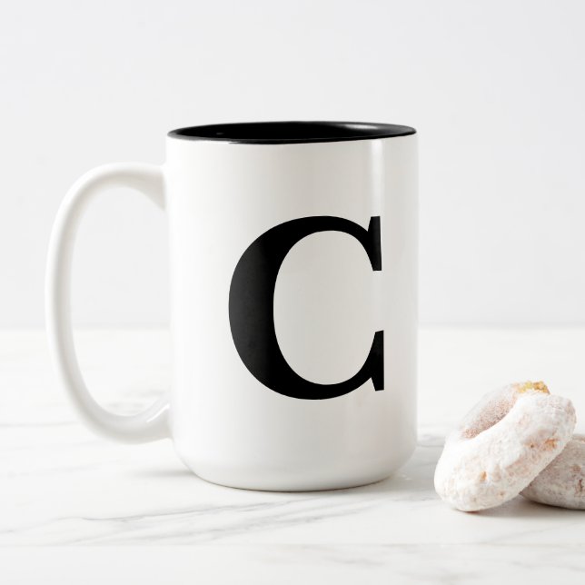 Caneca de "C" (Com Donut)