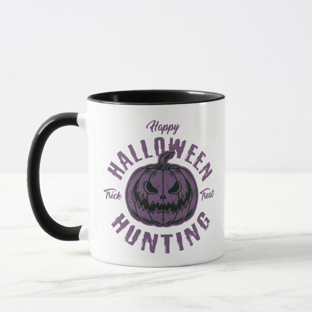 Caneca de Caça à Abóbora de Halloween – Truque Ass (Esquerda)