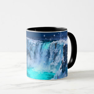 Caneca de Cachoeira Congelada