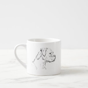 Caneca de Cachorro Boxer – Caneca de Café com Cach