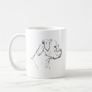 Caneca de Cachorro Boxer – Caneca de Café com Cach