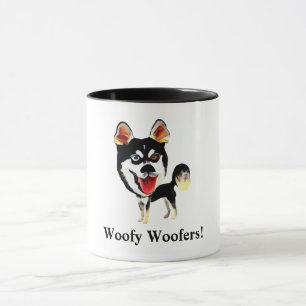 Caneca de cachorro engraçado Siberian Husky