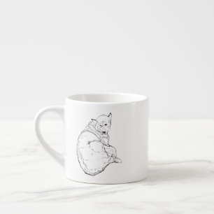 Caneca de Cachorro Mãe Husky, Caneca de Café de Ca
