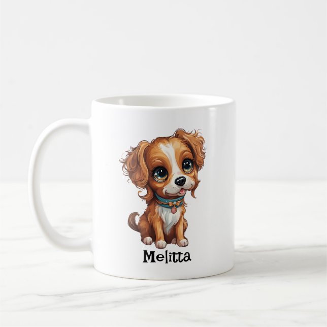 Caneca de Cachorro Personalizada (Esquerda)