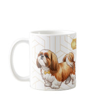 Caneca de Cachorro Shih Tzu – Xícara de Café para 