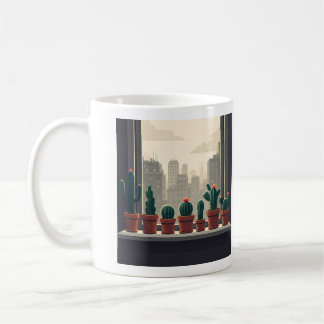 Caneca de cacto do jardineiro da cidade