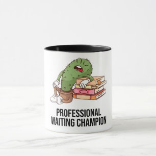 Caneca de Cacto Fofo Campeão Profissional de Esper