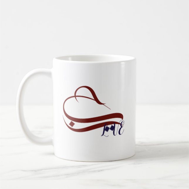 Caneca De Café ح ب ي meu amor (Esquerda)