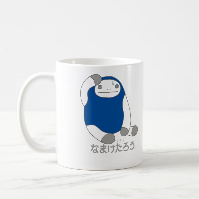 CANECA DE CAFÉ なまけたろう（青）マグカップ (Esquerda)