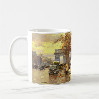 CANECA DE CAFÉ エドゥアール・コルテス　パリの街角