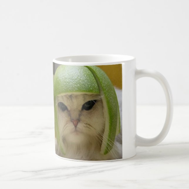 CANECA DE CAFÉ メロン猫　マグカップ (Direita)