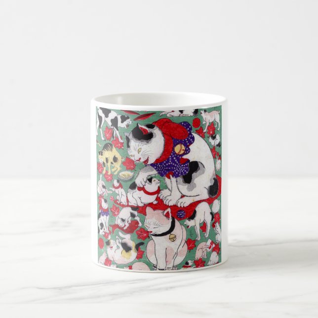 Caneca De Café 作 者 不 Gatos 詳, Autor desconhecido (Centro)