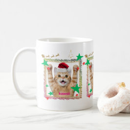 CANECA DE CAFÉ 可愛いねこのクリスマスデザイン♡