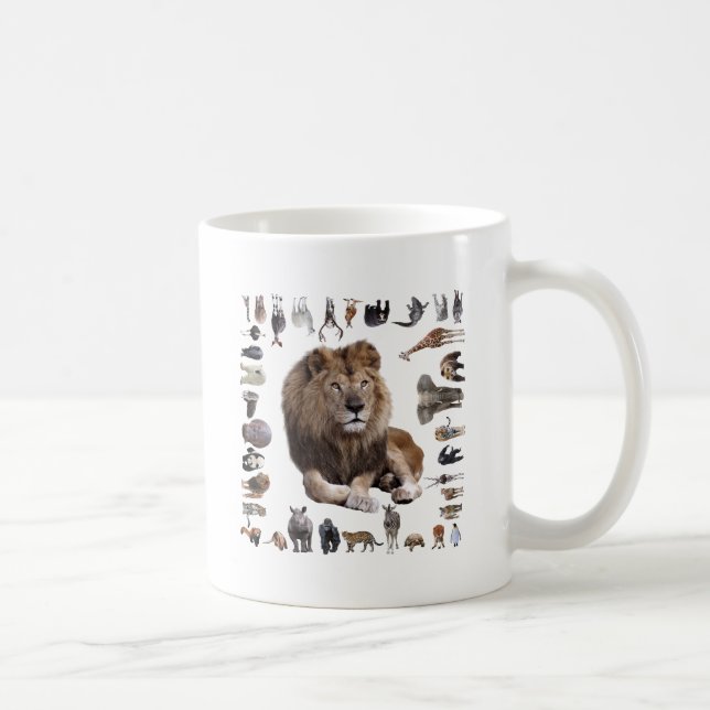CANECA DE CAFÉ 百獣の王 (Direita)