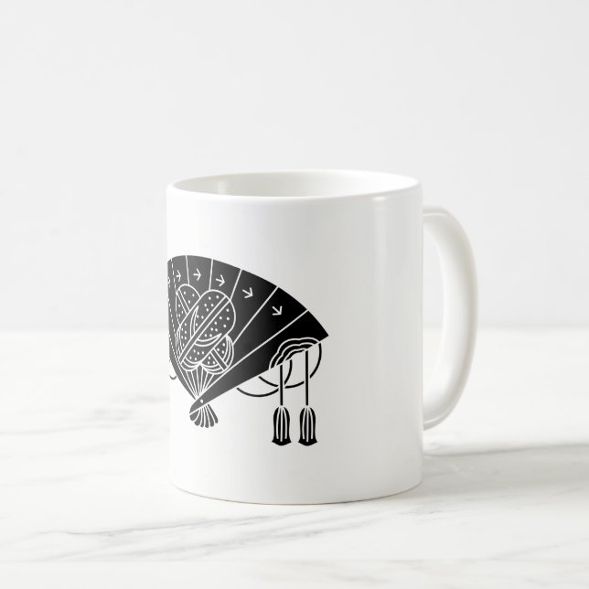 CANECA DE CAFÉ 秋田扇 (Frente Esquerda)