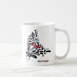 Caneca De Café 蝶と鯉 de Butterfly&Koi
