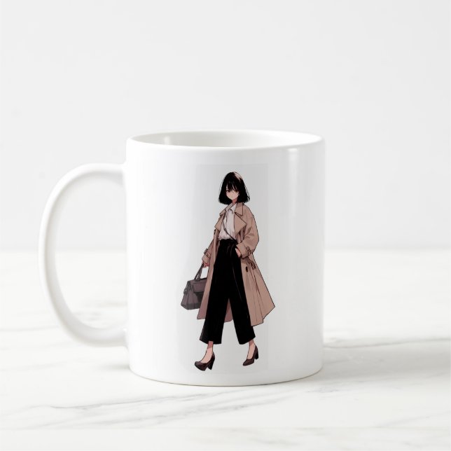 Caneca De Café 鈴木 海音 (suzuki kaine) (Esquerda)