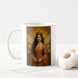 Caneca De Café 005_A fairy princess in rose pink.