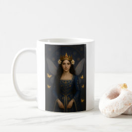 Caneca De Café 006_A fairy princess in royal blue.