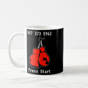 Caneca De Café 007 373 5963 O Código do Jogo de Vídeo da Luta dos