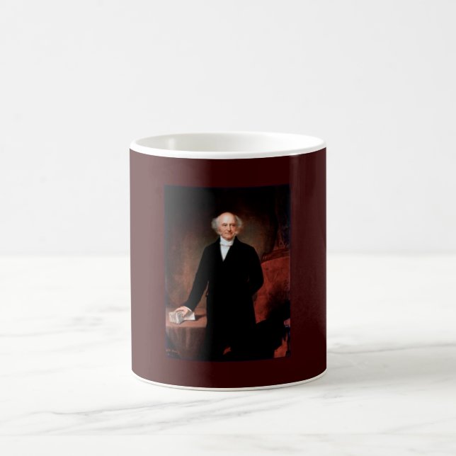 Caneca De Café 08 Martin Van Buren (Centro)