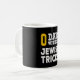 Caneca De Café 0 dias sem truques judeus (Frente Esquerda)