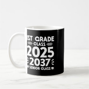 Caneca De Café 1ª série turma de 2025 futuro senior turma de 2037