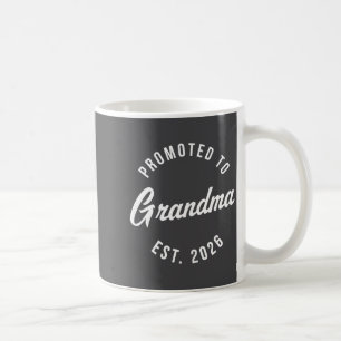 Caneca De Café 1ª Vez Avó Est 2026 Vovó Nova Primeira Avó