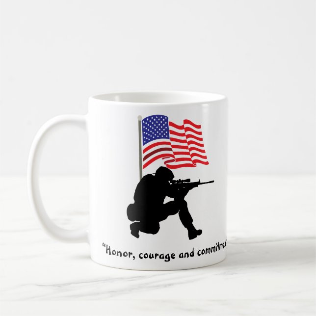 Caneca De Café 1º de julho Mug Clássico (Esquerda)