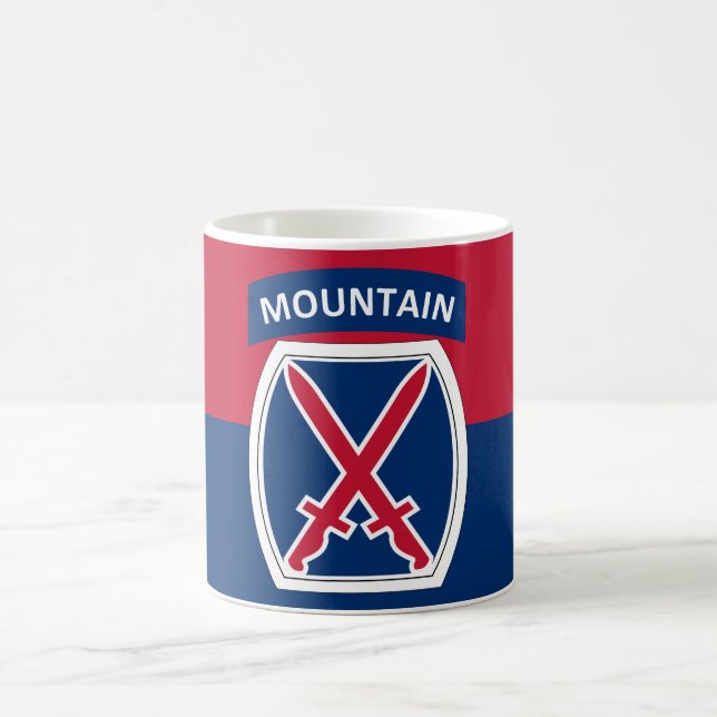 Caneca De Café 10ª Divisão de Montanha (Centro)