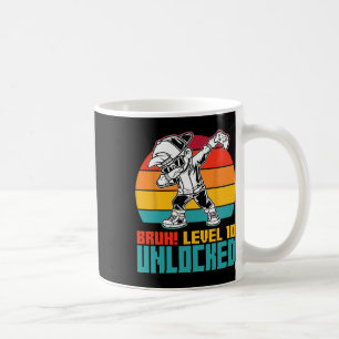 Caneca De Café 10º Aniversário Menino Bruh de 10 anos G