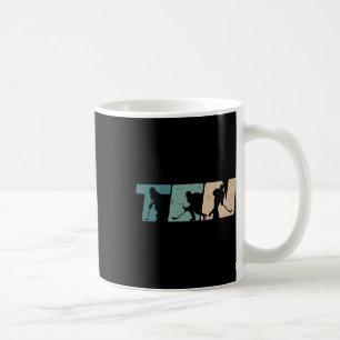 Caneca De Café 10º Aniversário Retro Hóquei no Gelo Menino de 10