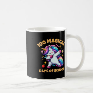 Caneca De Café 100º Dia da Escola Unicórnio 100 Dias Mágicos De E