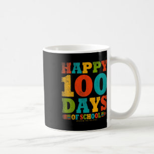 Caneca De Café 100º Dia De Camisas Escolares Professores De Volta