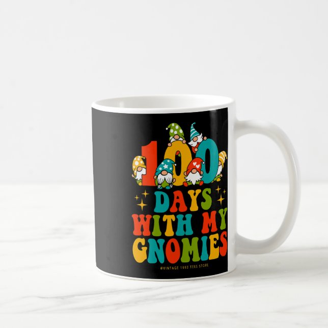 Caneca De Café 100º Dia De Comida Com O Meu Professor De Gnomias  (Direita)