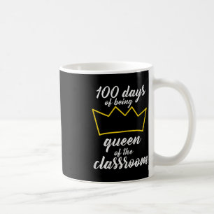 Caneca De Café 100º Dia de Design escolar para Professores e Estu