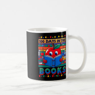 Caneca De Café 100º Dia De Escola 100 Dias No Livro Leitura B