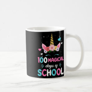 Caneca De Café 100º Dia De Jardim De Infância Para Meninas 100 Da
