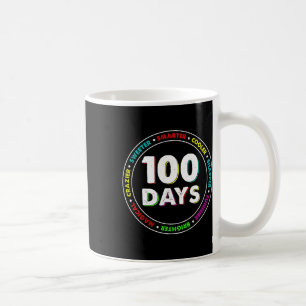Caneca De Café 100º Dia De Oferta De Design Para Estudantes Mais