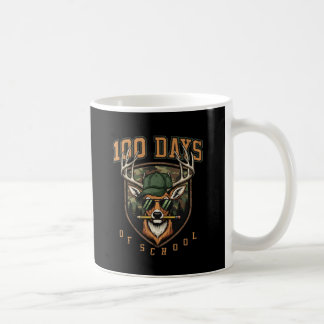 Caneca De Café 100 Days of School Buck Hunter Deer Camo Mug